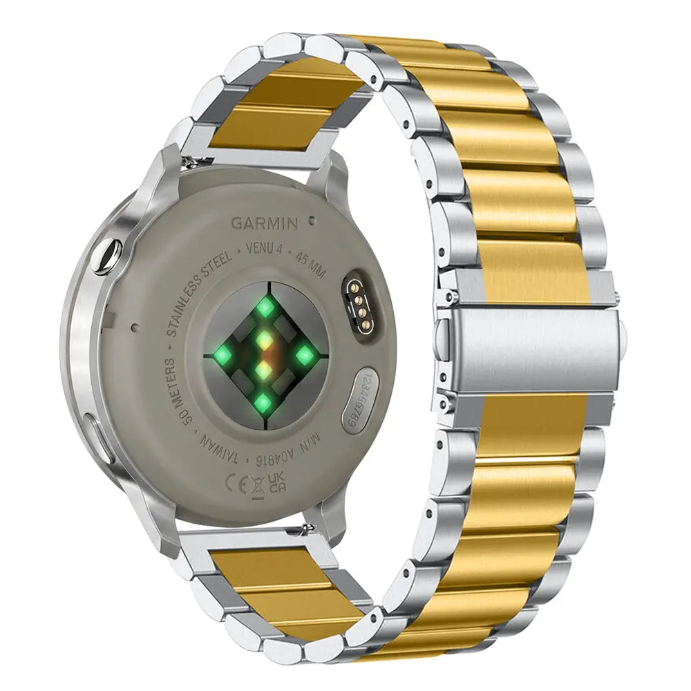 Garmin Forerunner 170 Steel Strap (Silver/Gold)