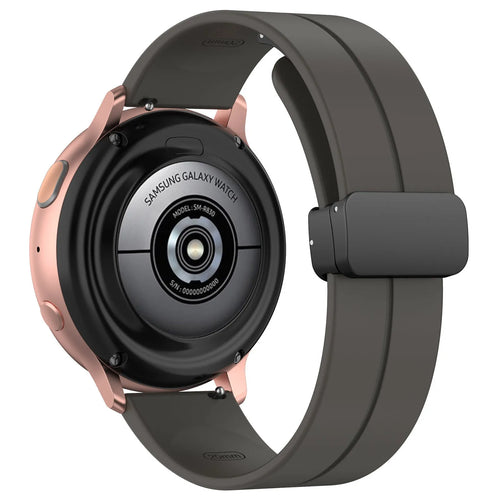 Coros Apex 42mm D-Buckle Silicone Strap (Dark Grey)