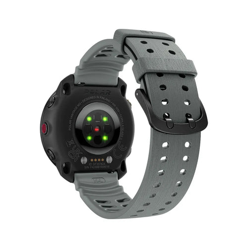 Polar Vantage M Silicone Grain Strap (Dark Grey)