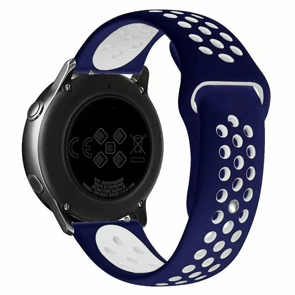 Coros Pace 2 Sport Strap (Blue/White)