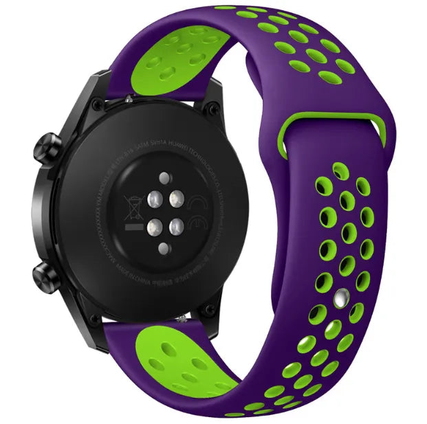 Amazfit Bip 3 (Pro) Sport Strap (Purple/Green)