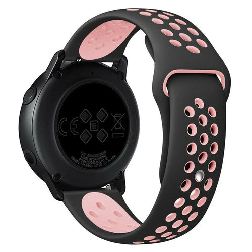 OnePlus Watch 3 - 43mm Sport Strap (Black/Pink)