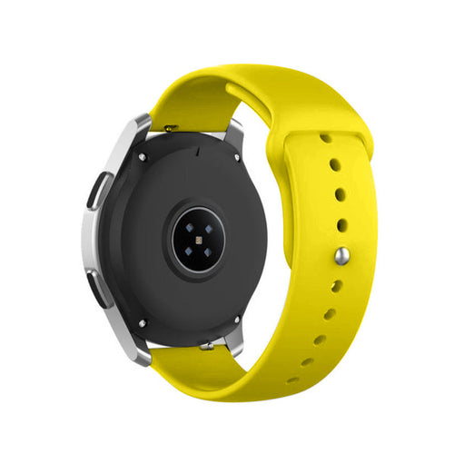 Withings ScanWatch Nova Sport Strap (Yellow)