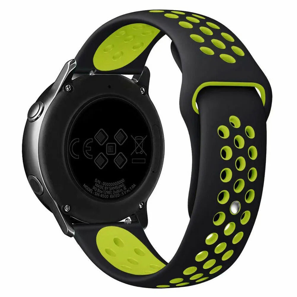 Coros Pace 2 Sport Strap (Black/Yellow)