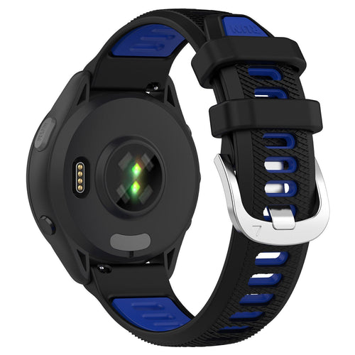 Garmin Vivomove Sport Sport Buckle Strap (Black/Blue)