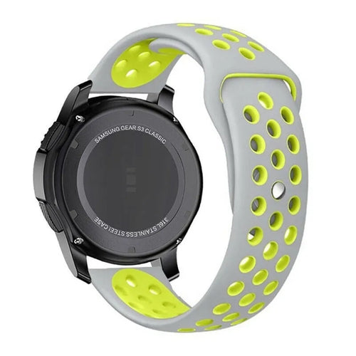 Suunto 9 Peak Pro Sport Strap (Grey/Yellow)