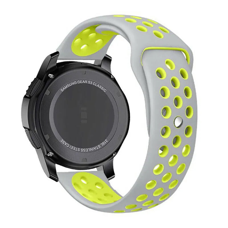Amazfit Bip U (Pro) Sport Strap (Grey/Yellow)