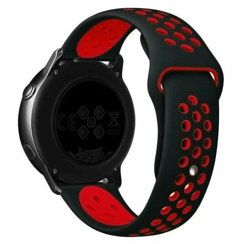 Amazfit Bip 3 (Pro) Sport Strap (Black/Red)