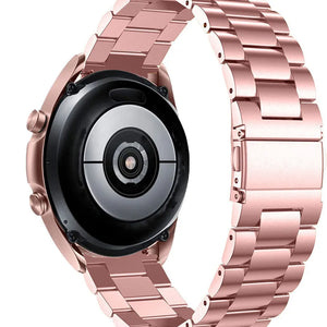 Steel Strap, on a watch, 3/4 rear view