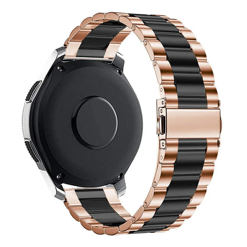 Oppo Watch S Steel Strap (Rose Gold/Black)