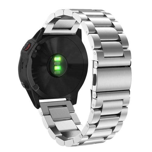 Garmin D2 Charlie Steel Strap (Silver)