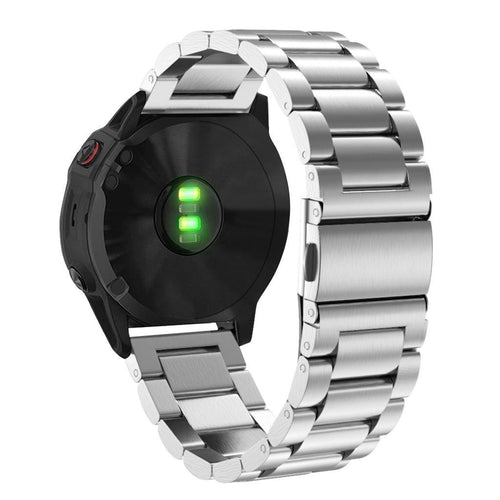 Garmin Descent MK2(i) Steel Strap (Silver)