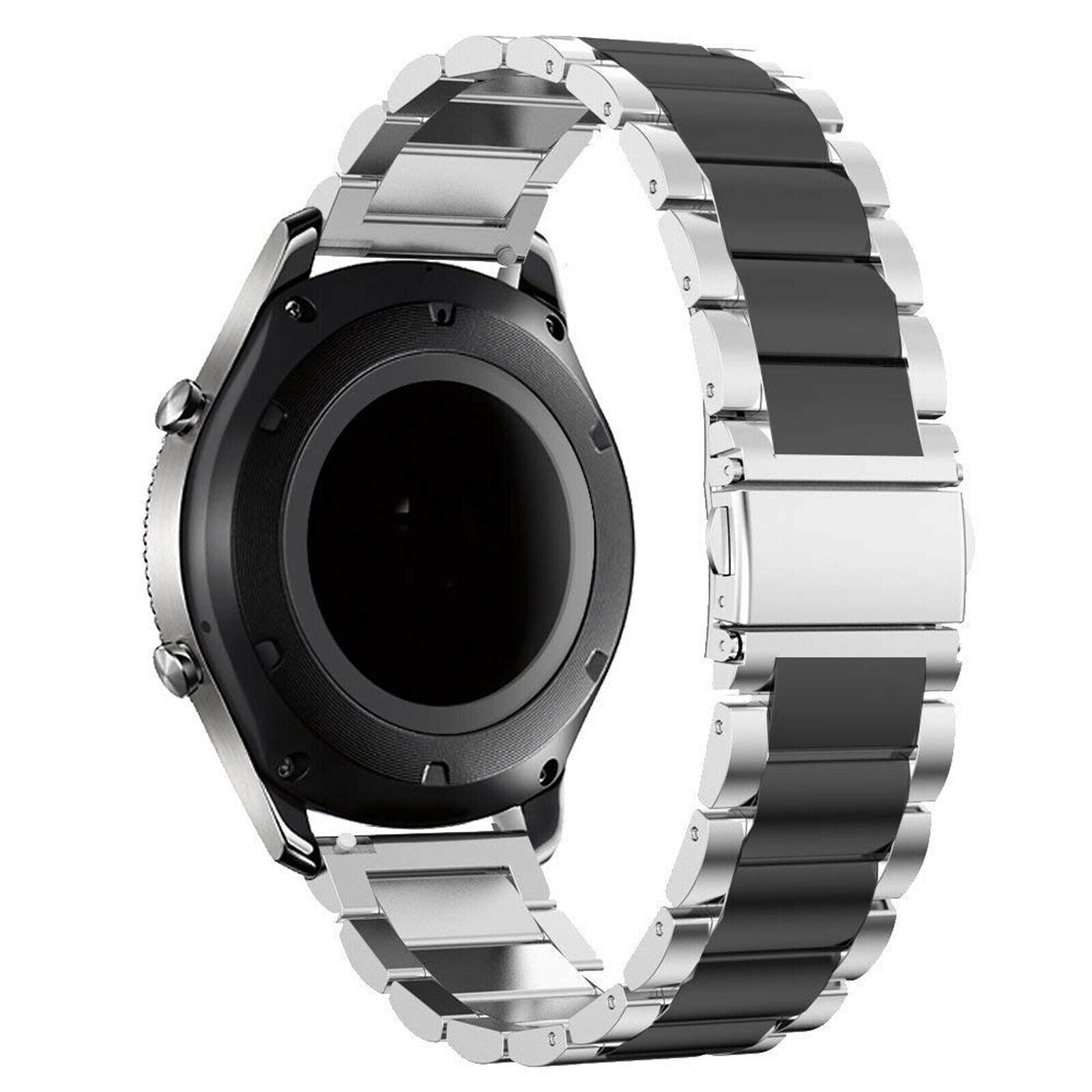 Amazfit Bip 6 Steel Strap (Silver/Black)
