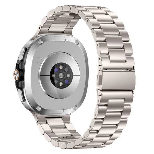 Samsung Galaxy Watch 8 - 44mm Steel Strap (Starlight)