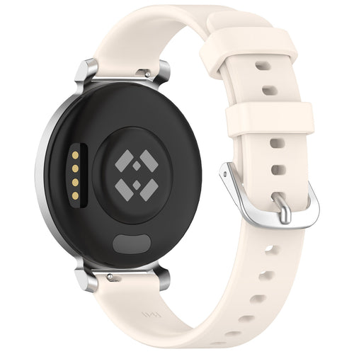 Pebble Round 2 - 14mm Silicone Classic Strap (Starlight)