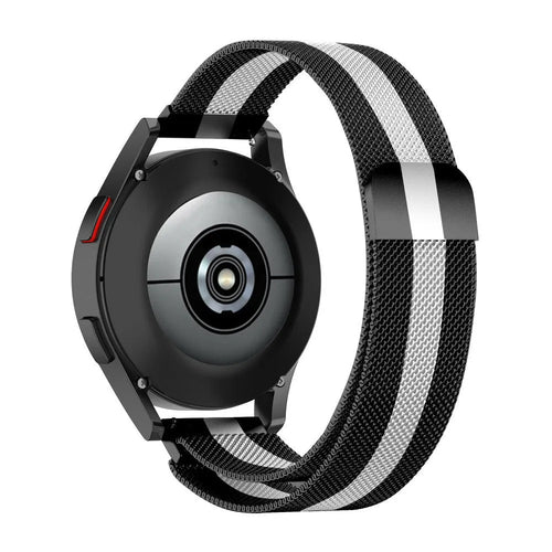 Oppo Watch X3 Milanese Strap (Black/White)
