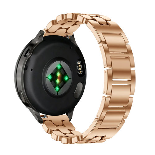 Bandz Withings Steel HR - 36mm Steel Strap 'Oval' (Rose Gold)