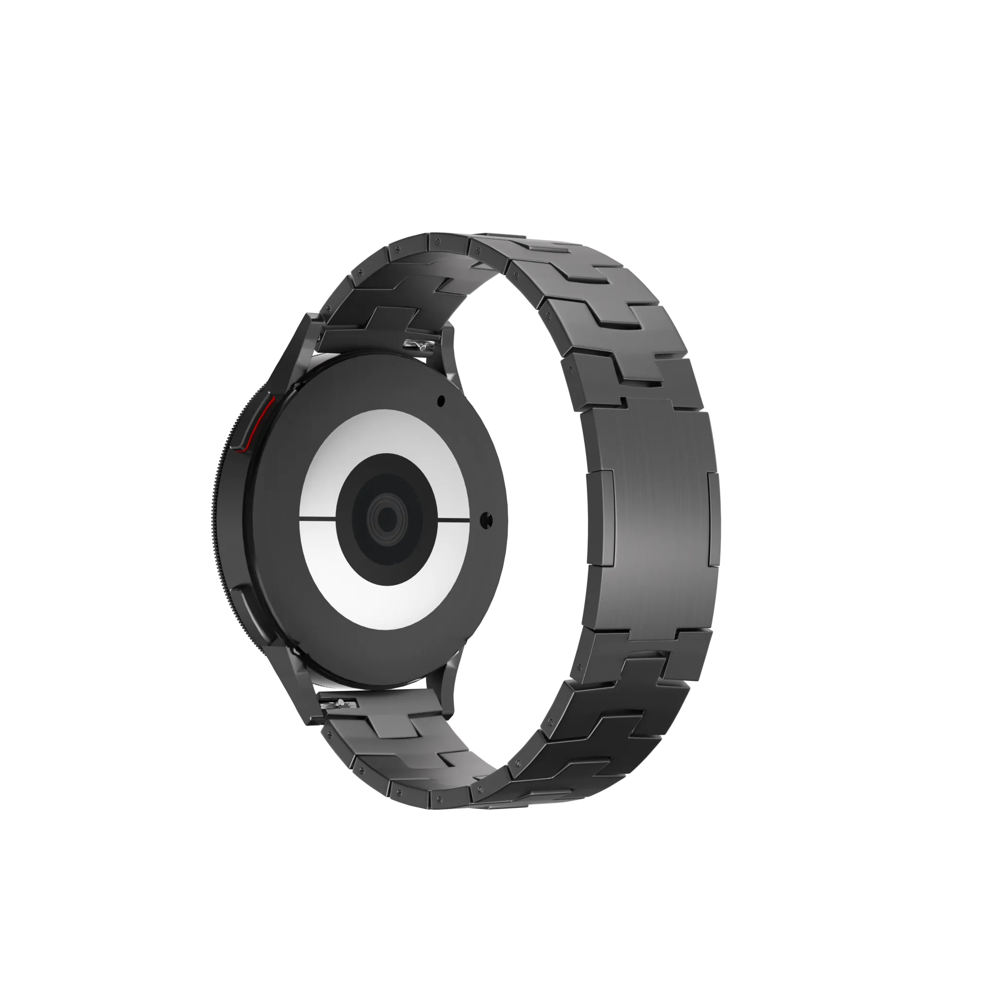 Coros Pace 4 Titanium Grain Strap (Flat Buckle) (Graphite)