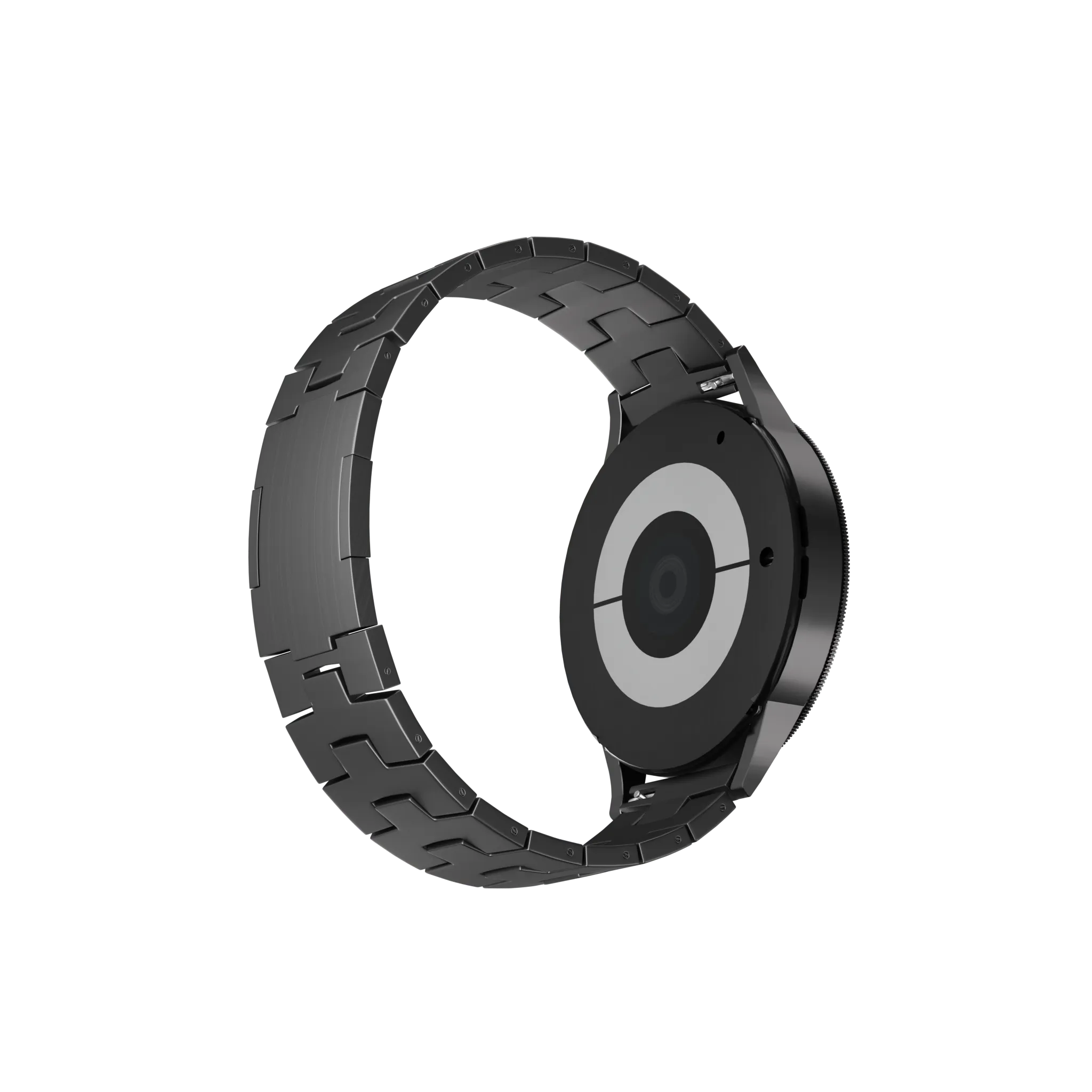 Suunto 9 Peak Titanium Grain Strap (Flat Buckle) (Graphite)