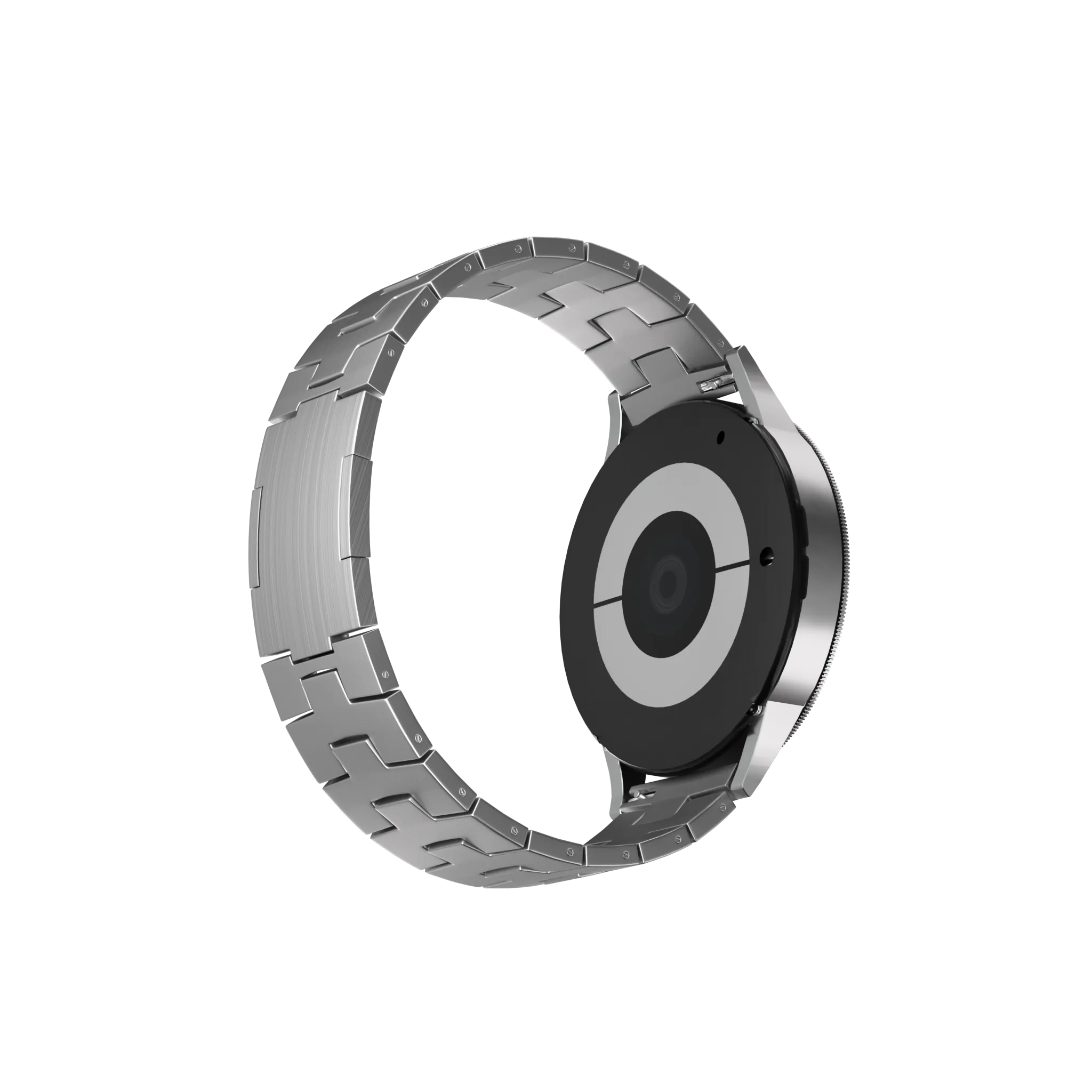 Amazfit Bip 6 Titanium Grain Strap (Flat Buckle) (Silver)