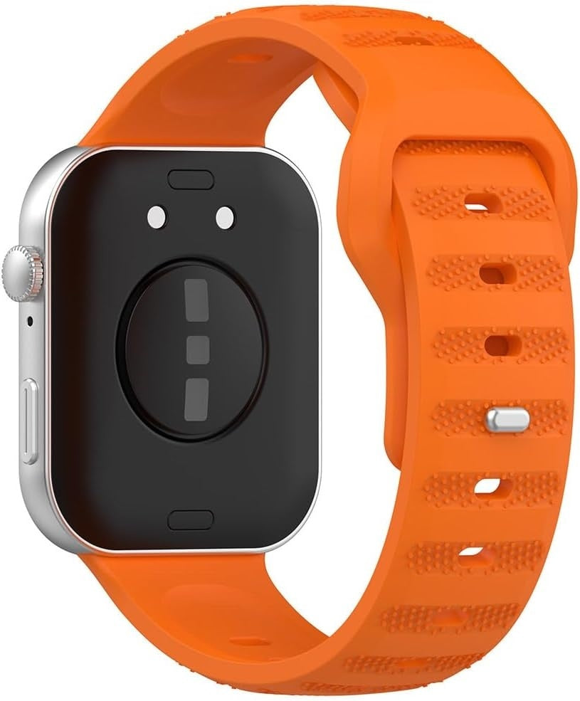 Huawei Watch Fit 4 Outdoor Silicone Strap (Orange)