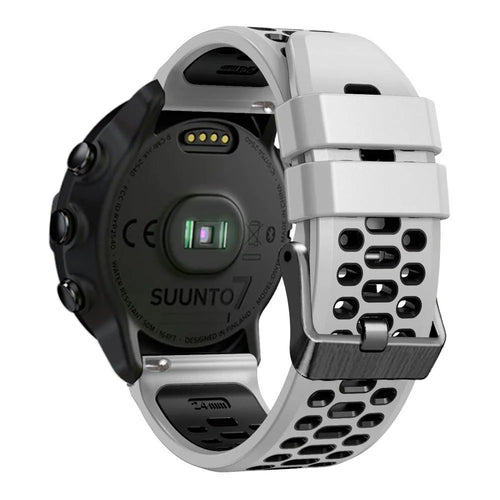 Coros Apex 4 - 46mm Sport Buckle Strap (White/Black)