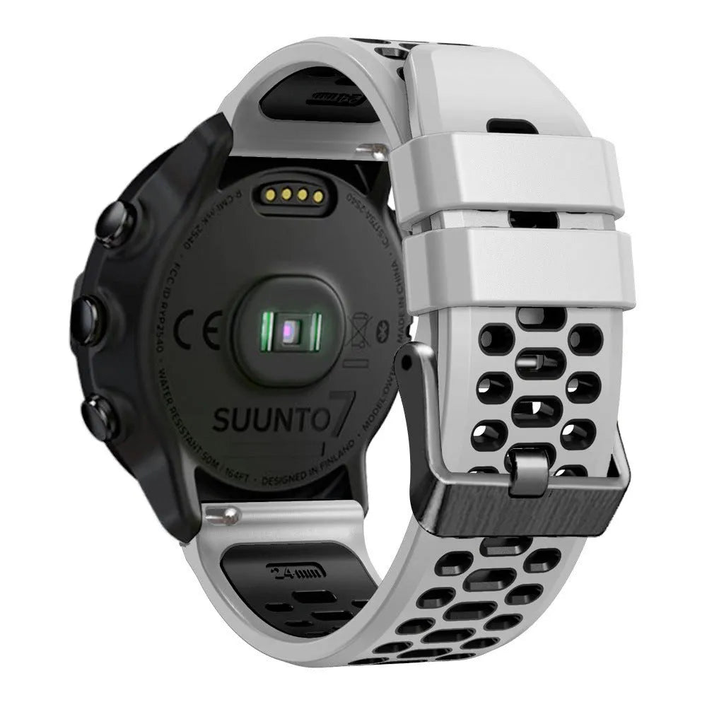TicWatch Pro 5 Enduro Sport Buckle Strap (White/Black)