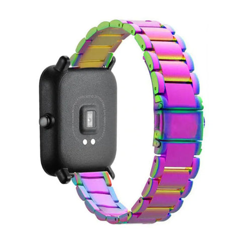 xiaomi-amazfit-gts-stalen-band-regenboog2