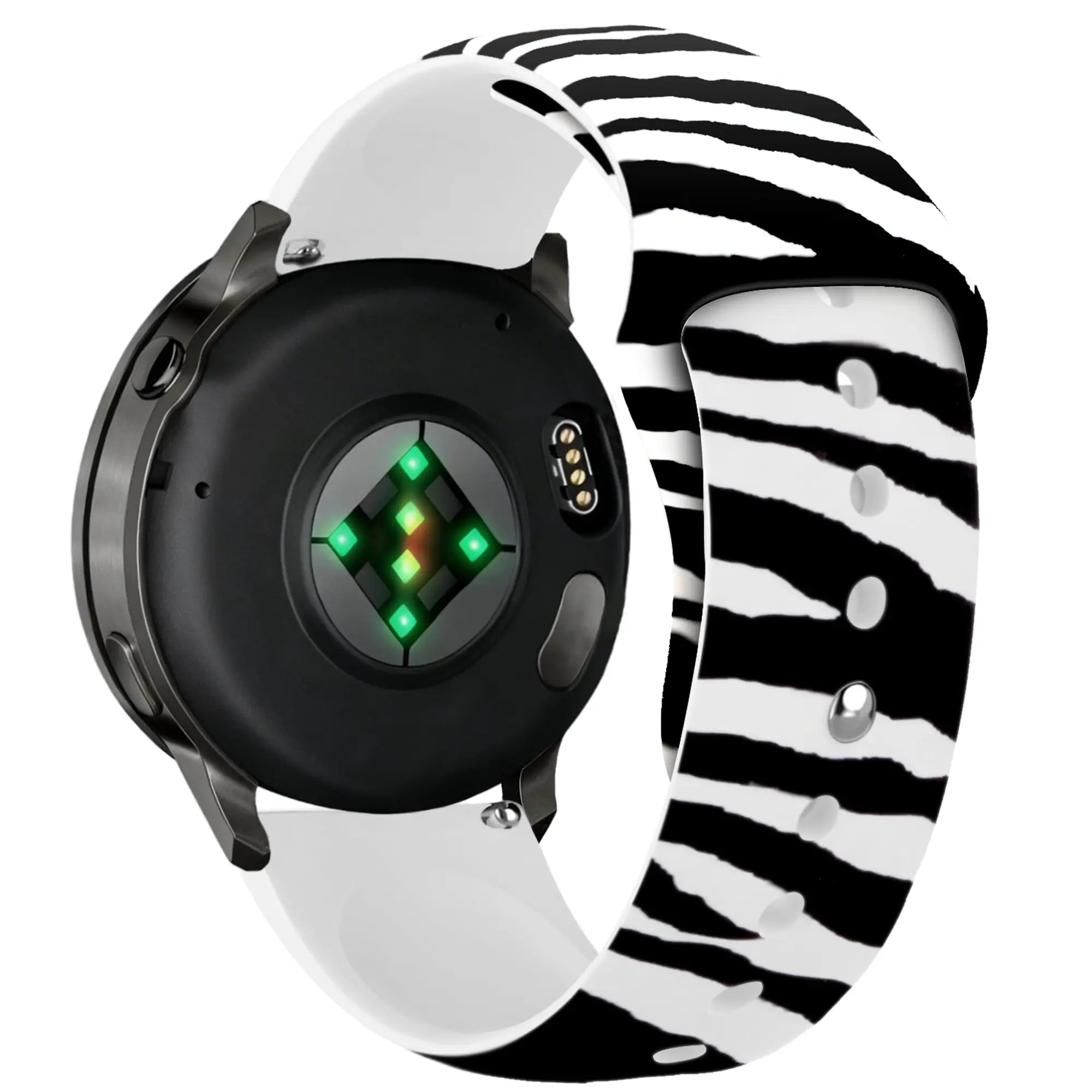 Garmin Vivoactive 5 Print Silicone Strap (Wild Zebra)