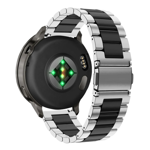 Bandz Garmin Approach S42 Steel Strap 'Classic' (Silver/Black)