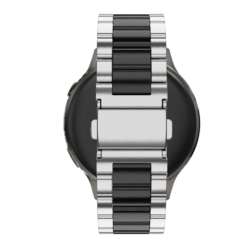 Bandz Garmin Forerunner 170 Steel Strap 'Classic' (Silver/Black)