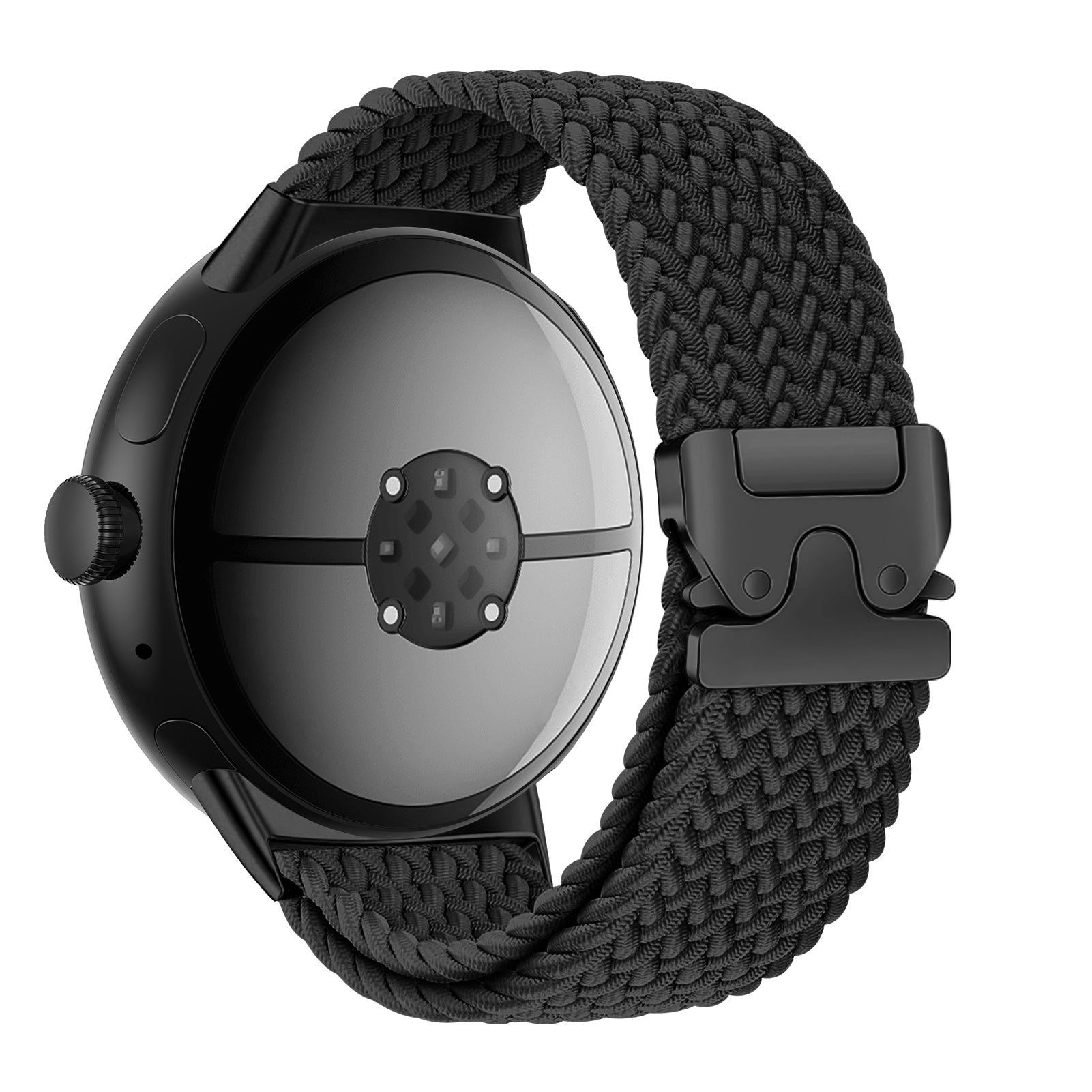 Google Pixel Watch 3 - 45mm Braided Strap with P-Buckle (Black)