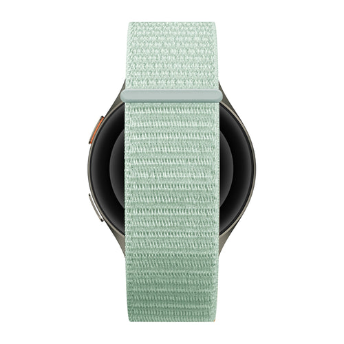Bandz Huawei Watch 5 - 42mm Nylon Strap 'Easy Fit' (Light Green)