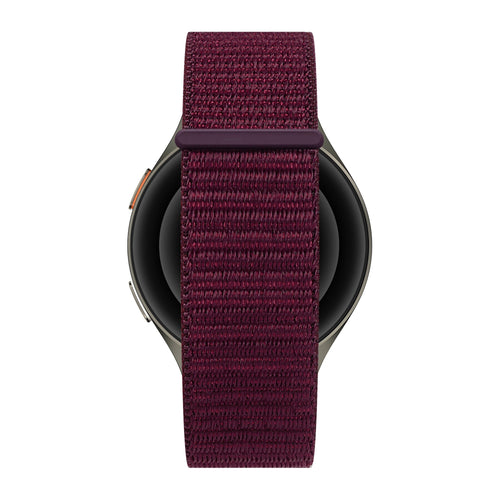 Bandz Oppo Watch X2 Mini Nylon Strap 'Easy Fit' (Plum)