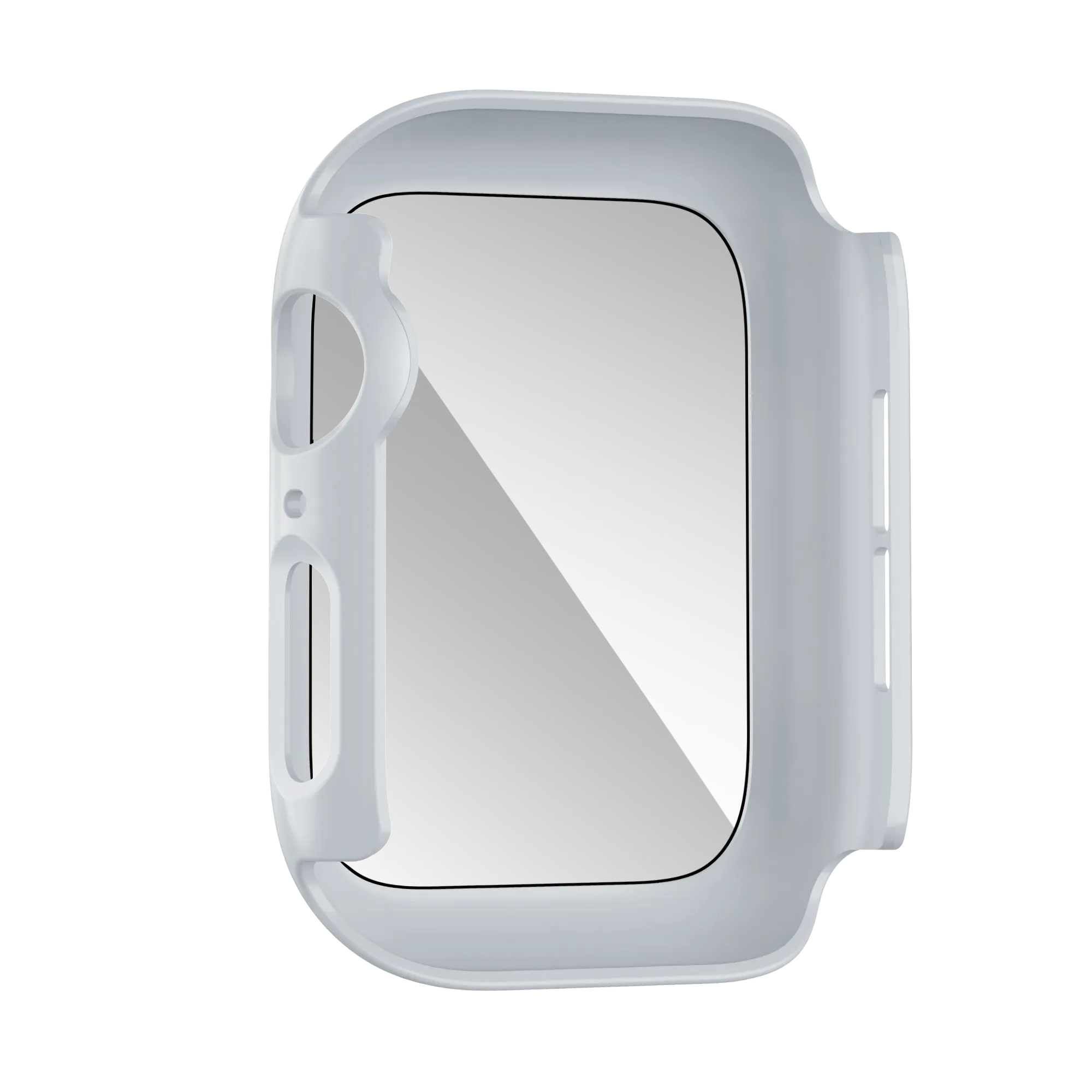 Bandz Apple Watch 10/11 PC Case with Glass (Silver)
