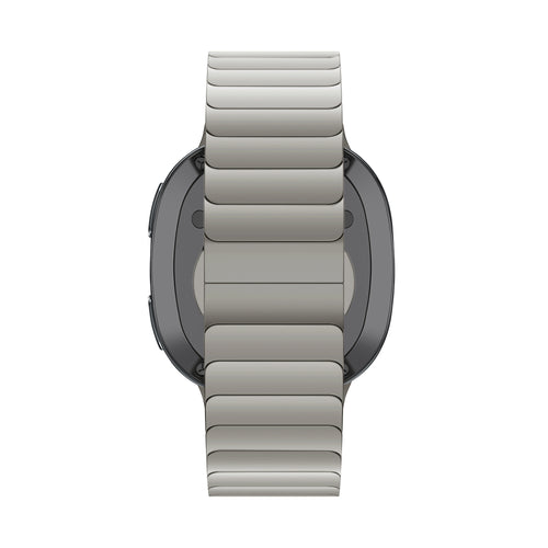 Bandz Samsung Galaxy Watch 8 Classic Steel Strap 'One Bead' (Titanium)