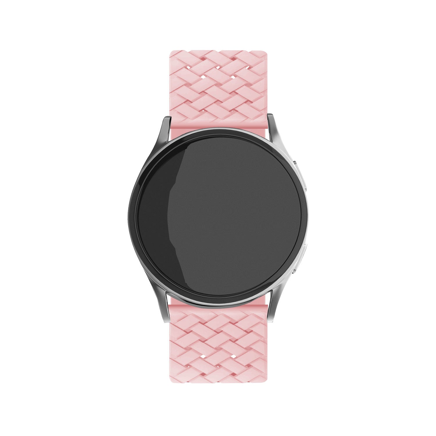 Withings Steel HR - 40mm Braided Silicone Strap (Pink)