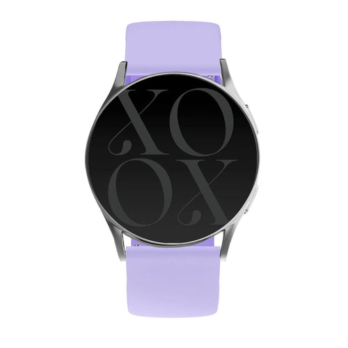 xoxo Wildhearts Fossil Gen 5e 44mm Silicone Strap (Lilac)