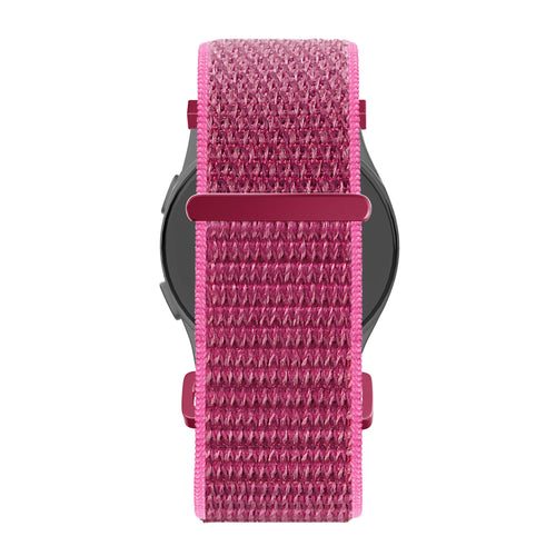 Bandz Garmin Vivomove Sport Nylon Loop Strap (Dragonfruit)