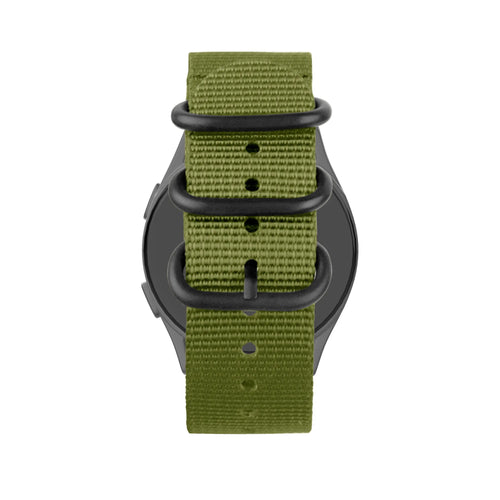 Bandz Suunto 9 Peak Pro Nylon Strap with Buckle (Green)