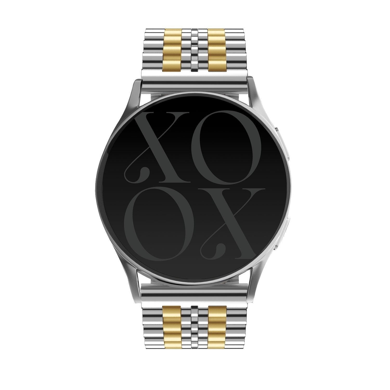 xoxo Wildhearts Huawei Watch GT 3 Pro 46mm Steel Strap (Silver/Gold)