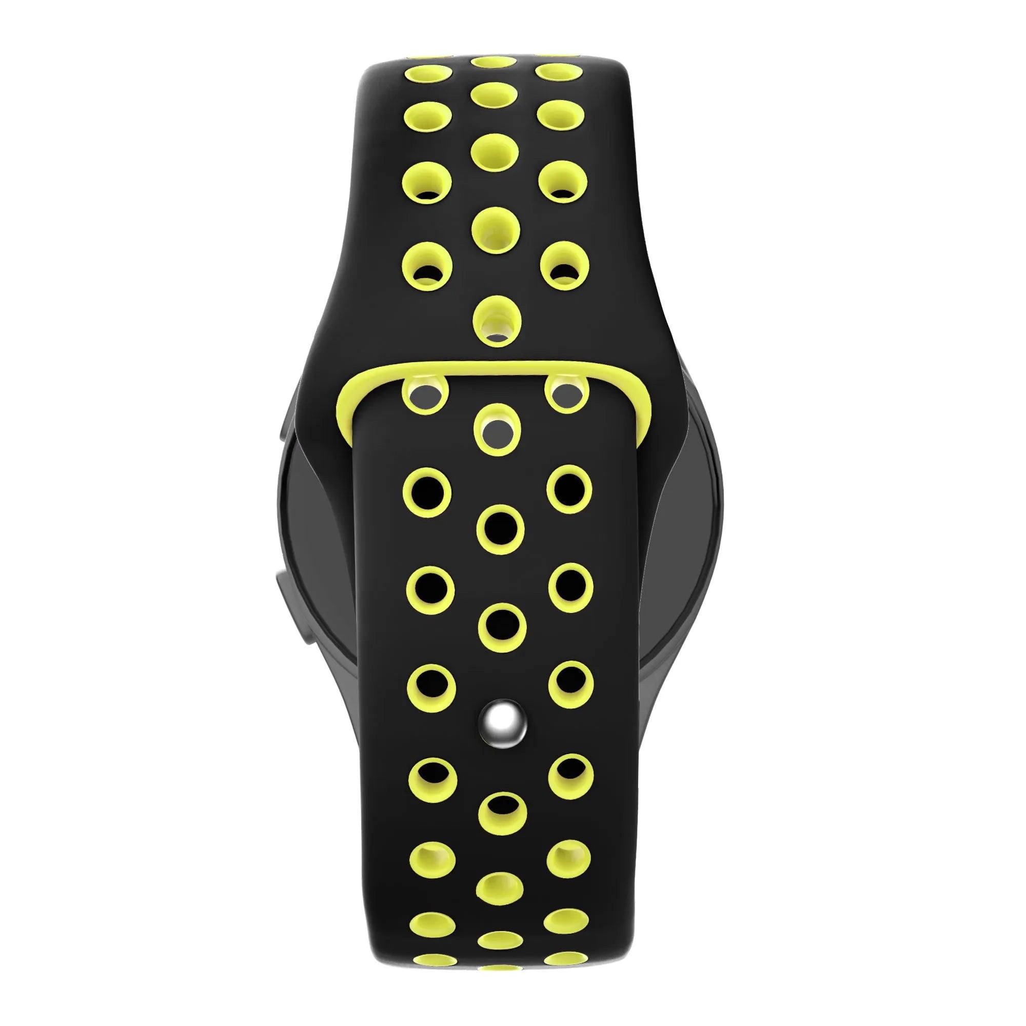 Bandz Gard Pro Health Smartwatch 3 - 41mm Sport Strap 'Deluxe' (Black/Yellow)