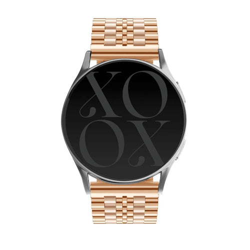 xoxo Wildhearts Fossil Gen 6 44mm Steel Strap (Rose Gold)