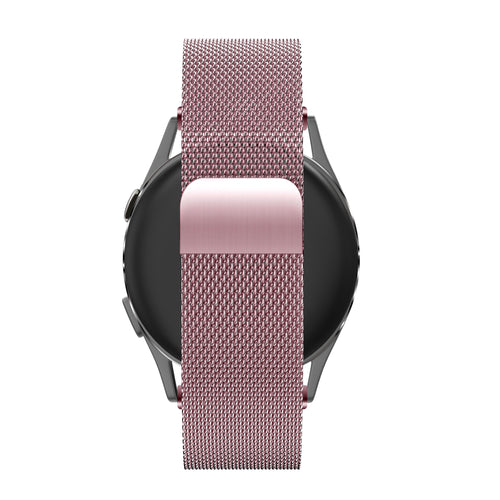 Bandz Garmin Bounce 2 Milanese Loop Strap (Pink)