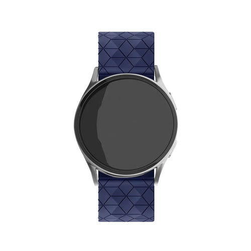 Suunto Vertical Silicone Hexa Strap (Dark Blue)