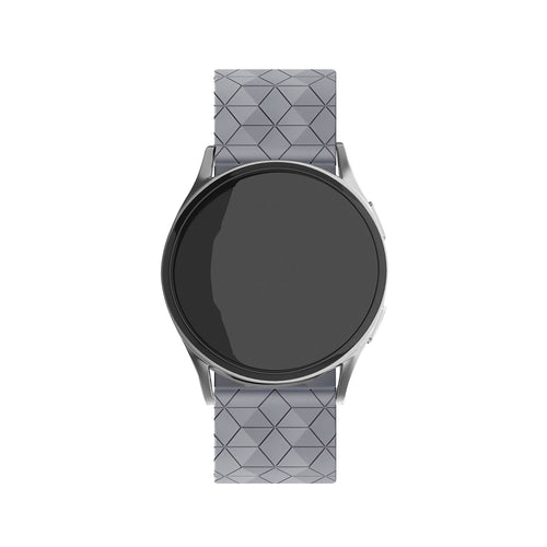 Amazfit Bip 5 Silicone Hexa Strap (Grey)