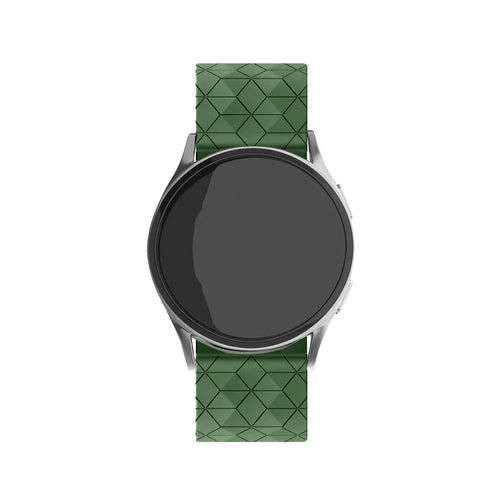 Suunto Vertical Silicone Hexa Strap (Army Green)