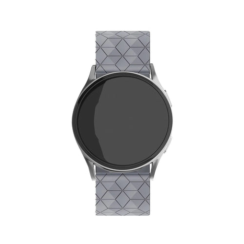 Oppo Watch X2 Silicone Hexa Strap (Grey)