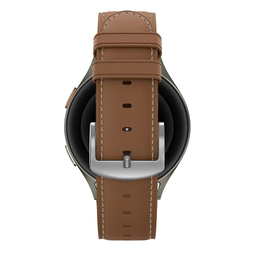 Bandz Actyve Smartwatch 20mm Leather Strap 'Easy Fit' (Brown)