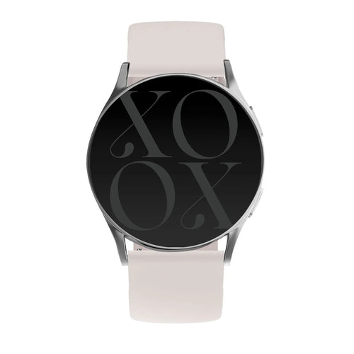 xoxo Wildhearts Fossil Gen 5e 44mm Silicone Strap (Beige)